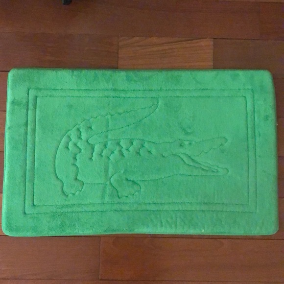 lacoste bath mat